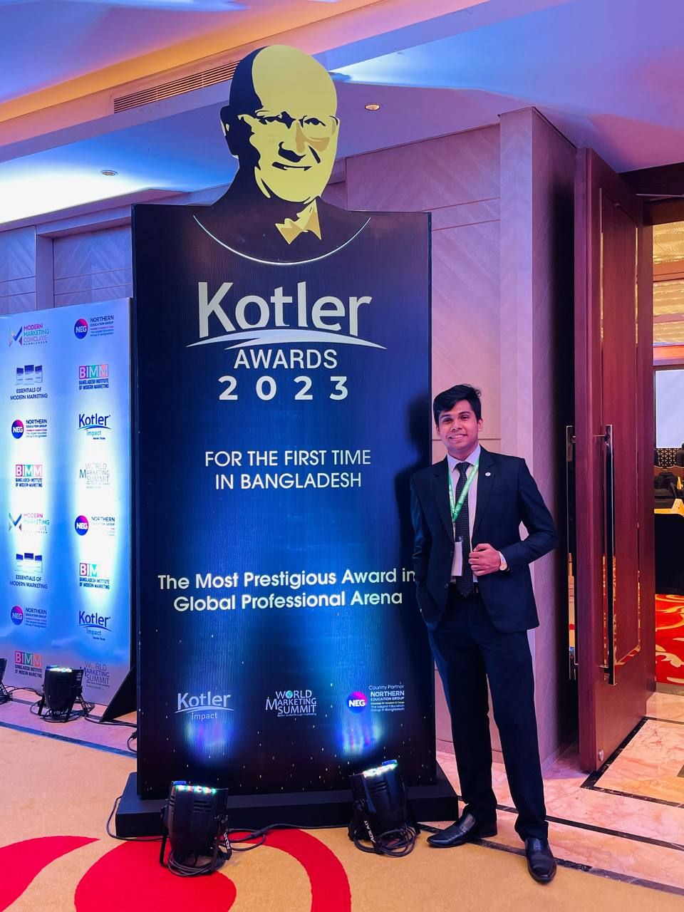 Kotler Awards 2023 - Mir Farhan Morshed representing Ujjibon